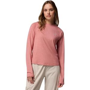 Columbia Women’s PFG Uncharted Knit Long Sleeve(Rosewood Heather)