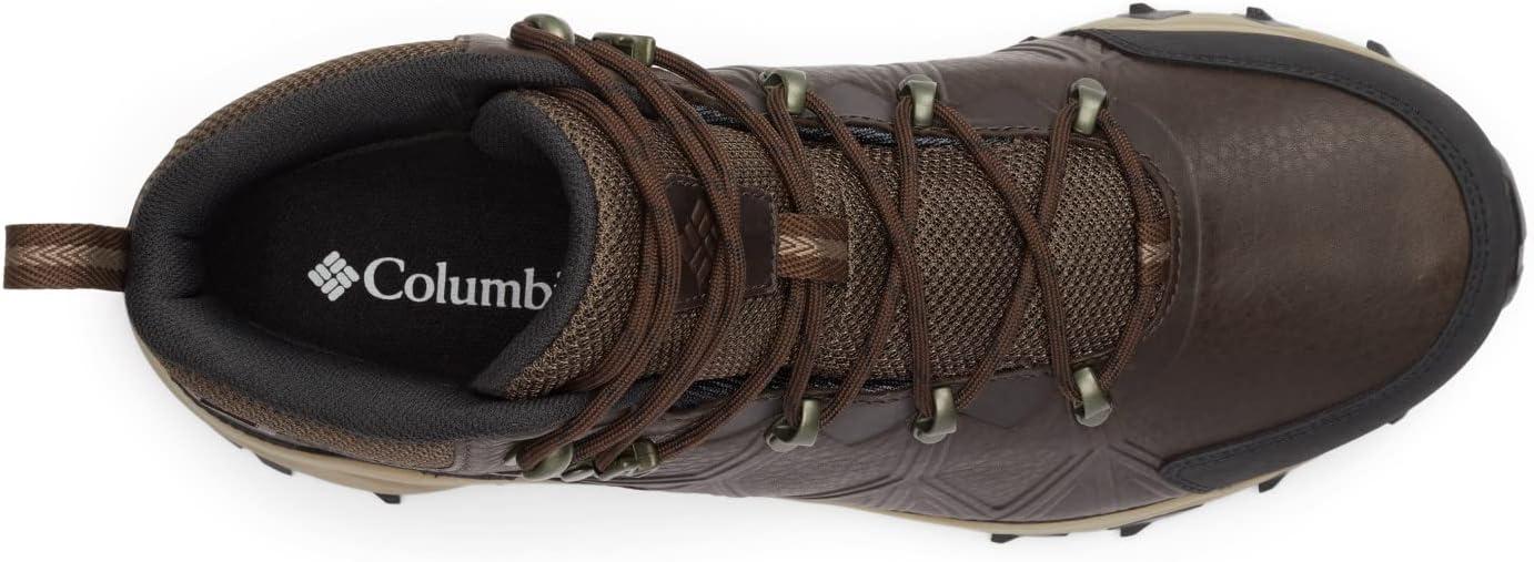 imageColumbia mens Peakfreak Ii Mid Outdry LeatherCordovanBlack