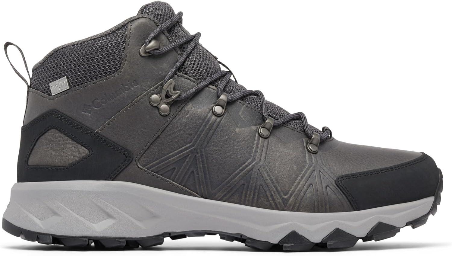 imageColumbia mens Peakfreak Ii Mid Outdry LeatherTi Grey Steel Dark Grey