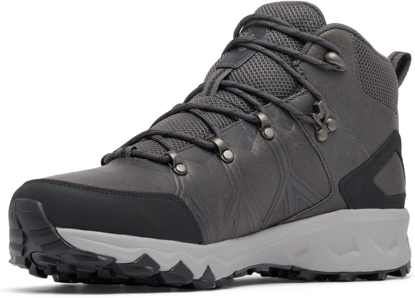imageColumbia mens Peakfreak Ii Mid Outdry LeatherTi Grey Steel Dark Grey
