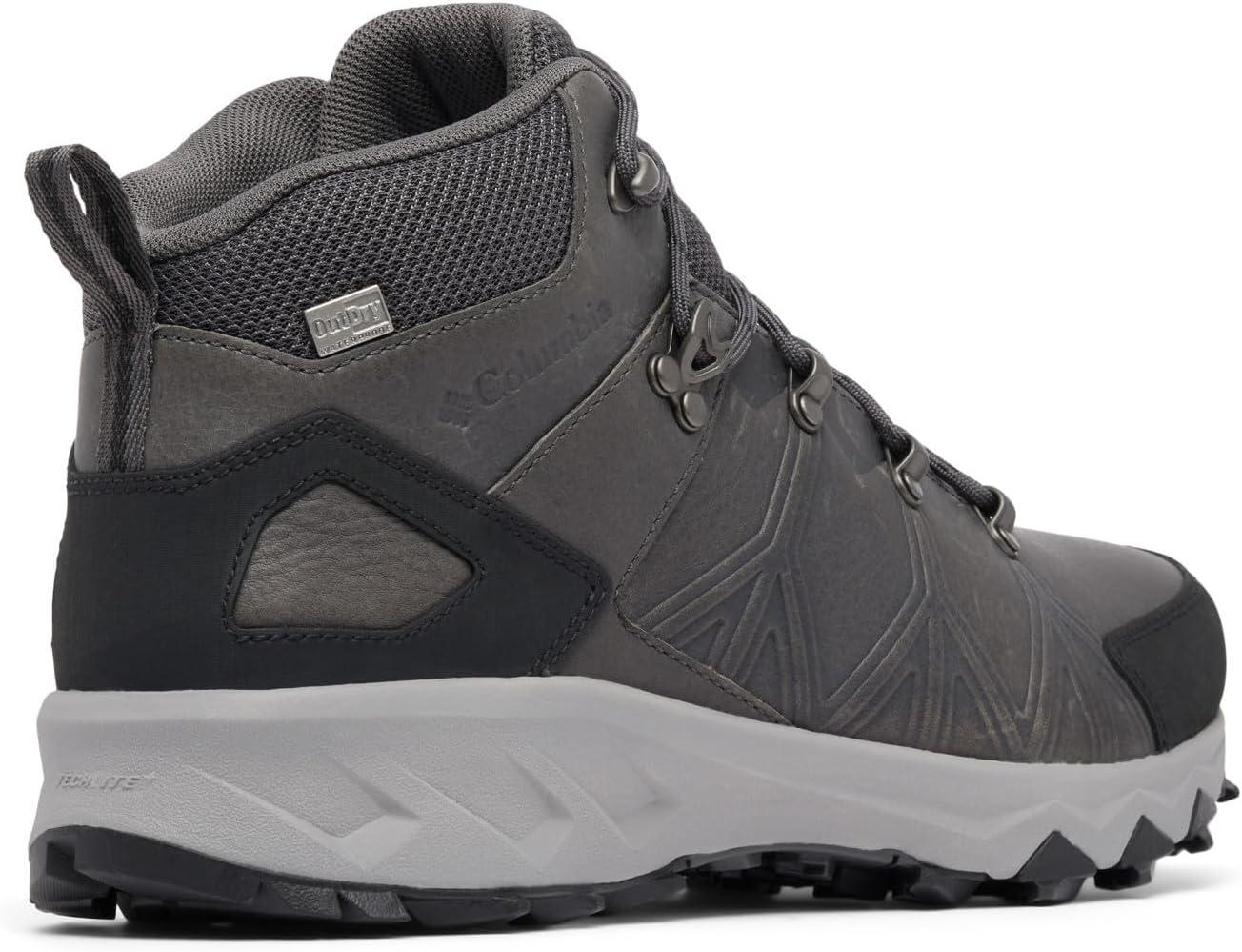 imageColumbia mens Peakfreak Ii Mid Outdry LeatherTi Grey Steel Dark Grey