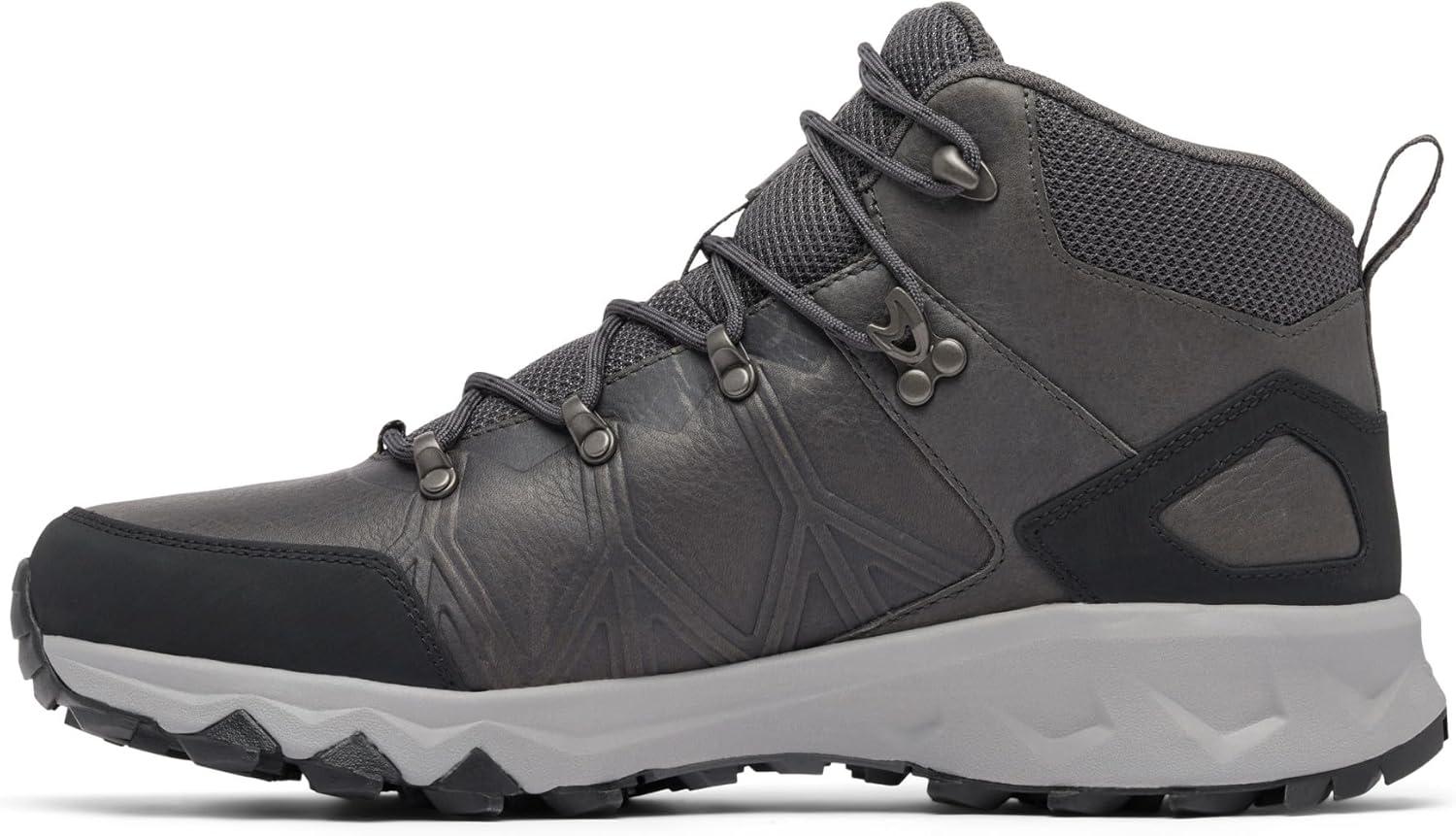 imageColumbia mens Peakfreak Ii Mid Outdry LeatherTi Grey Steel Dark Grey
