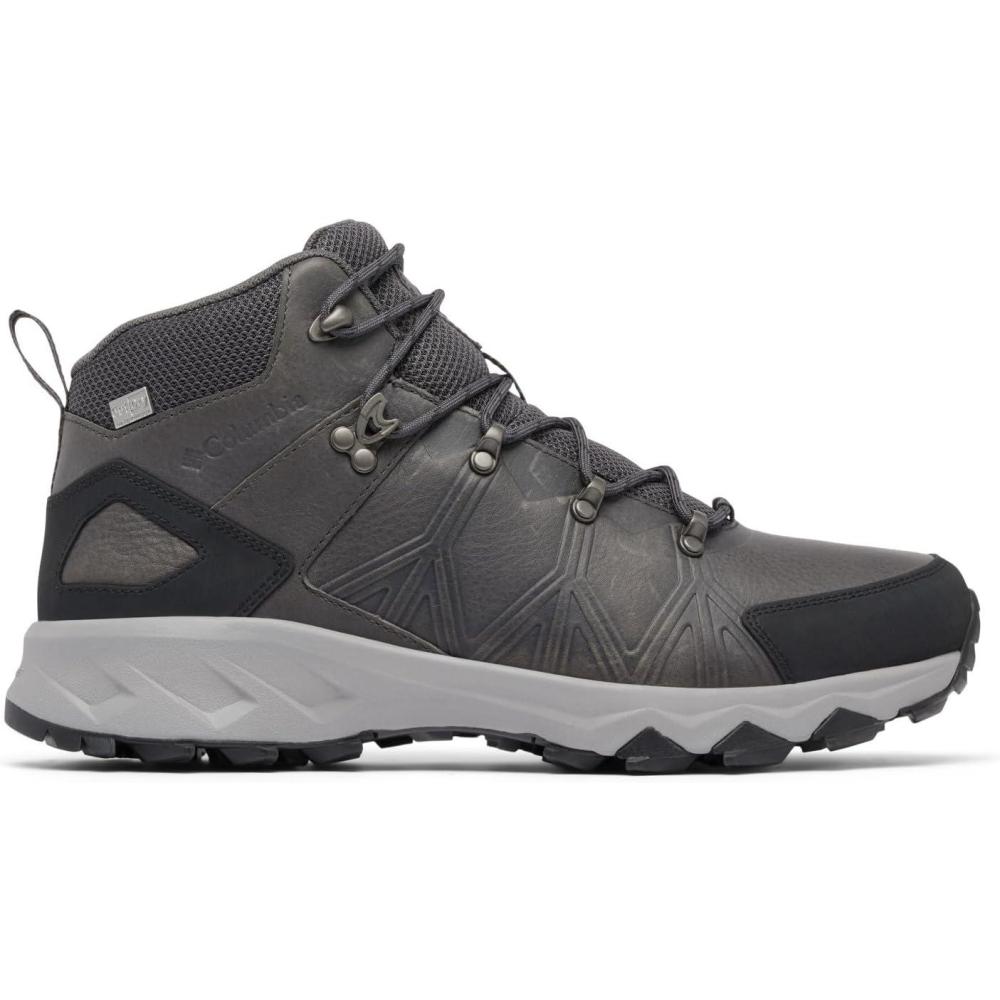 imageColumbia mens Peakfreak Ii Mid Outdry LeatherTitanium Grey SteelDark Grey