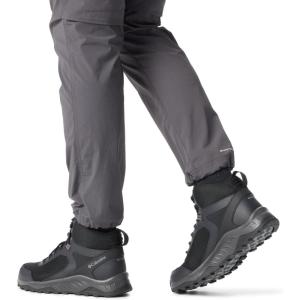 Columbia mens Trailstorm Ascend Waterproof Mid(2024 Black/Dark Grey)
