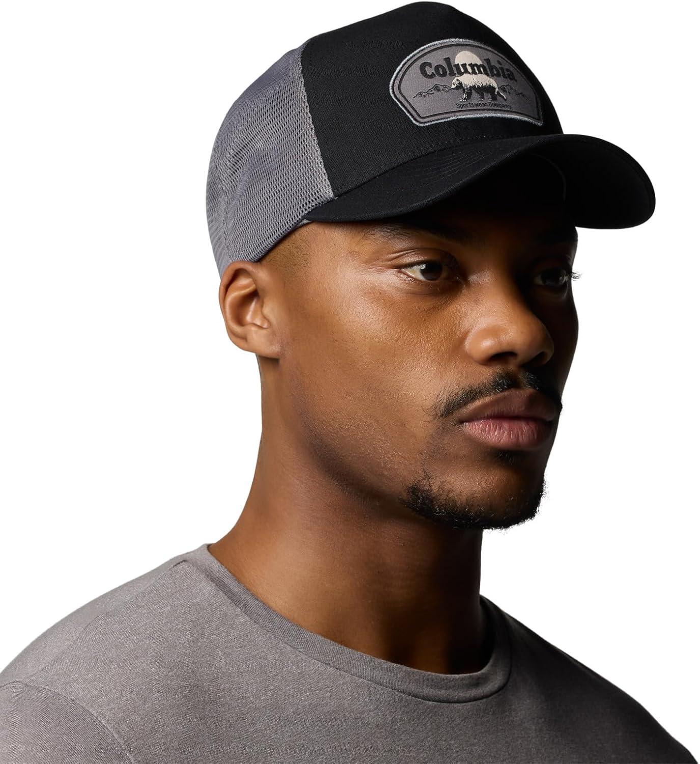 imageColumbia Unisex Adult Road Ready Snap BackBlackCity GreyBear Roam