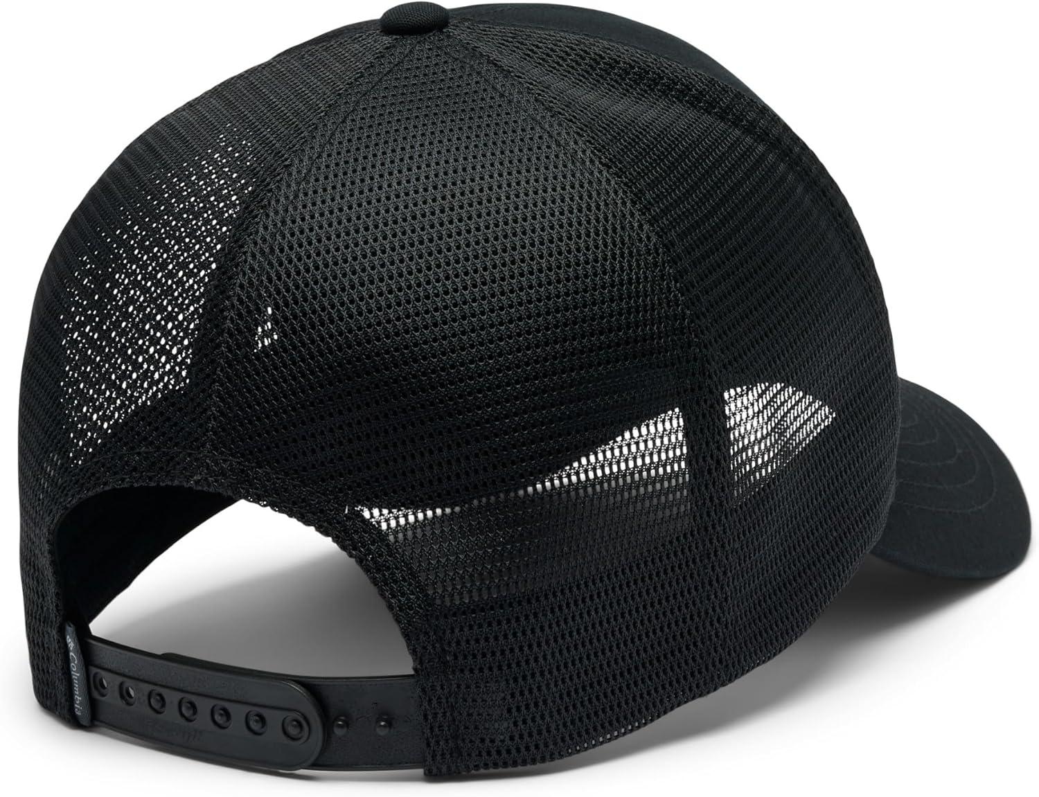 imageColumbia Unisex Adult Road Ready Snap BackBlackLeather Logs Graphic