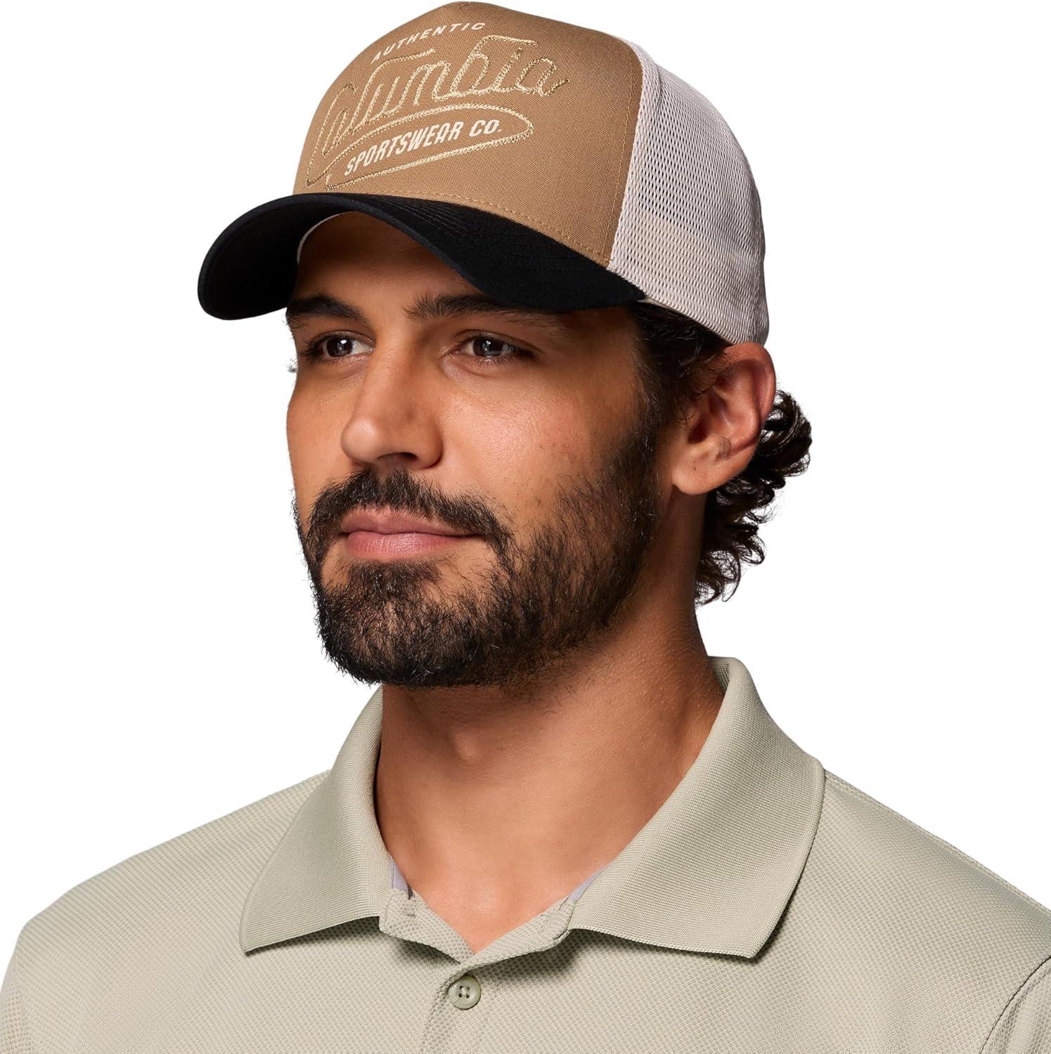 imageColumbia Unisex Adult Road Ready Snap BackDeltaBlackDark StoneColumbia Rope