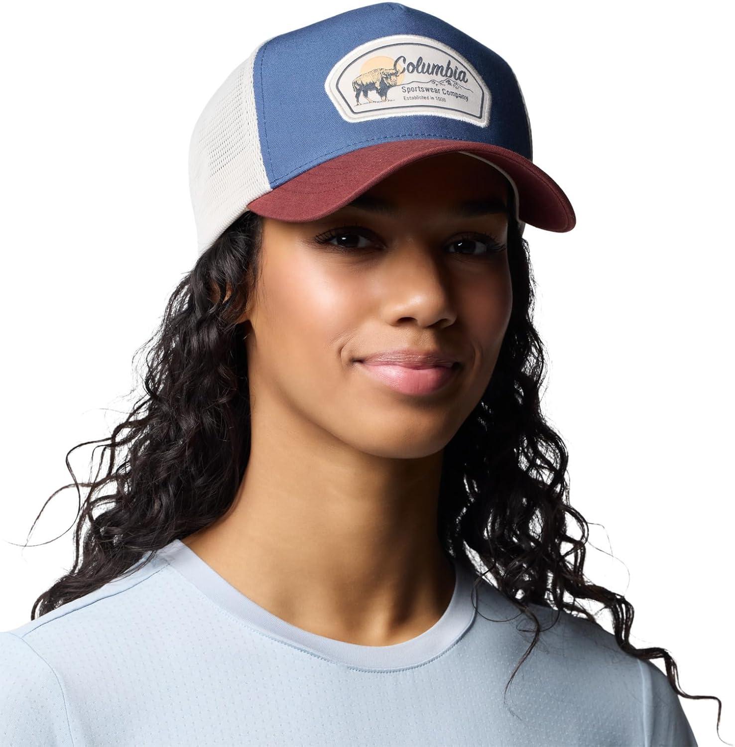 imageColumbia Unisex Adult Road Ready Snap BackDk MtnSpiceDark StoneBuffalo Roam