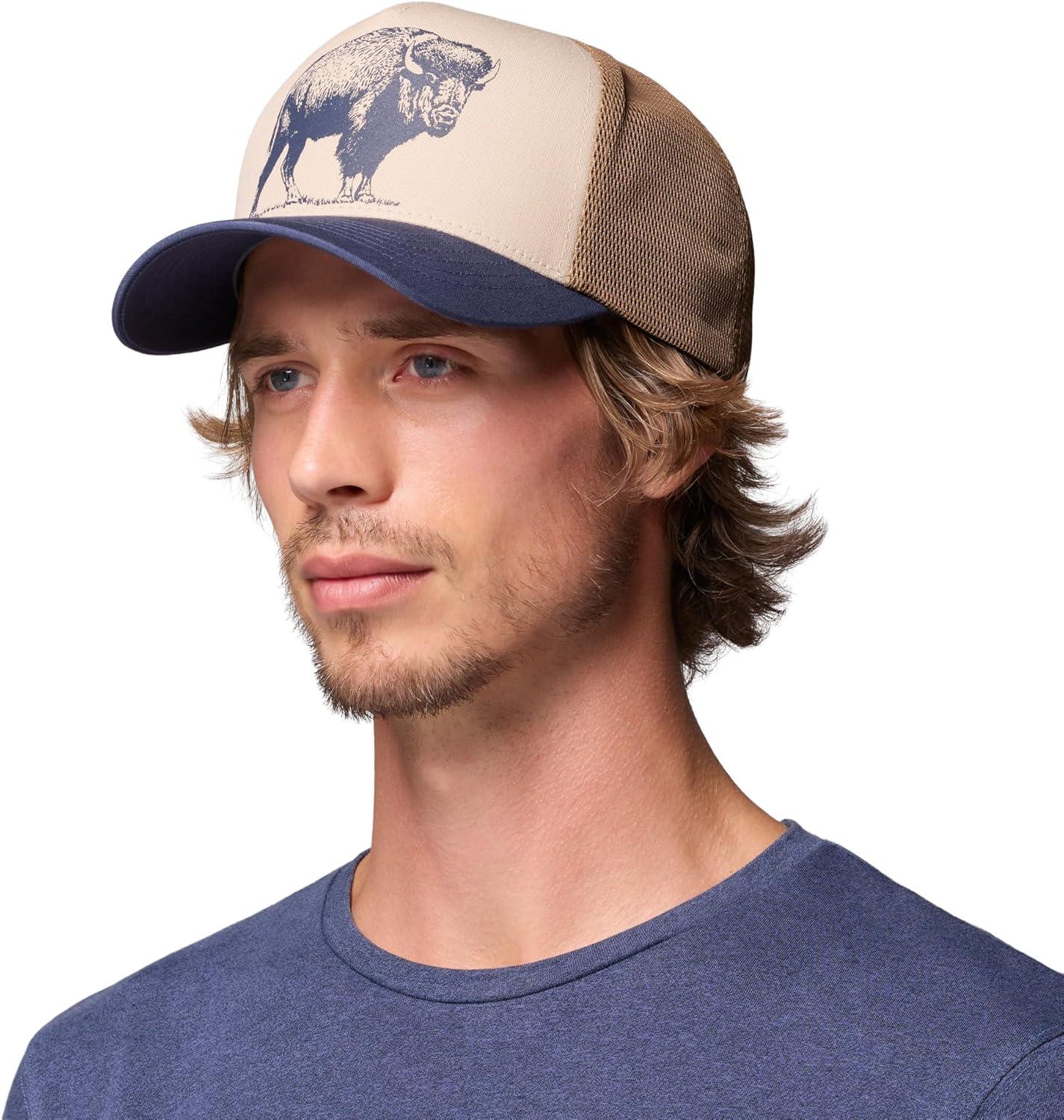 imageColumbia Unisex Adult Road Ready Snap BackNocturnalAncient FossilBuffalo