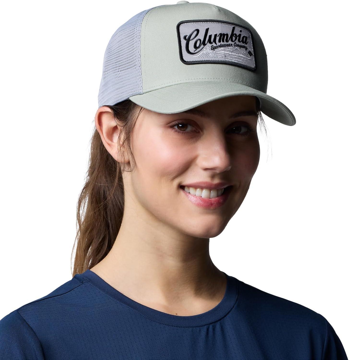 imageColumbia Unisex Adult Road Ready Snap BackSafariColm GreyColumbia Mountains