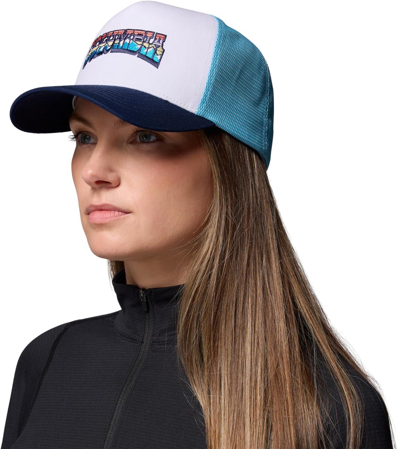imageColumbia Unisex Adult Road Ready Snap BackWhiteVintage BlueCollegiate Navy