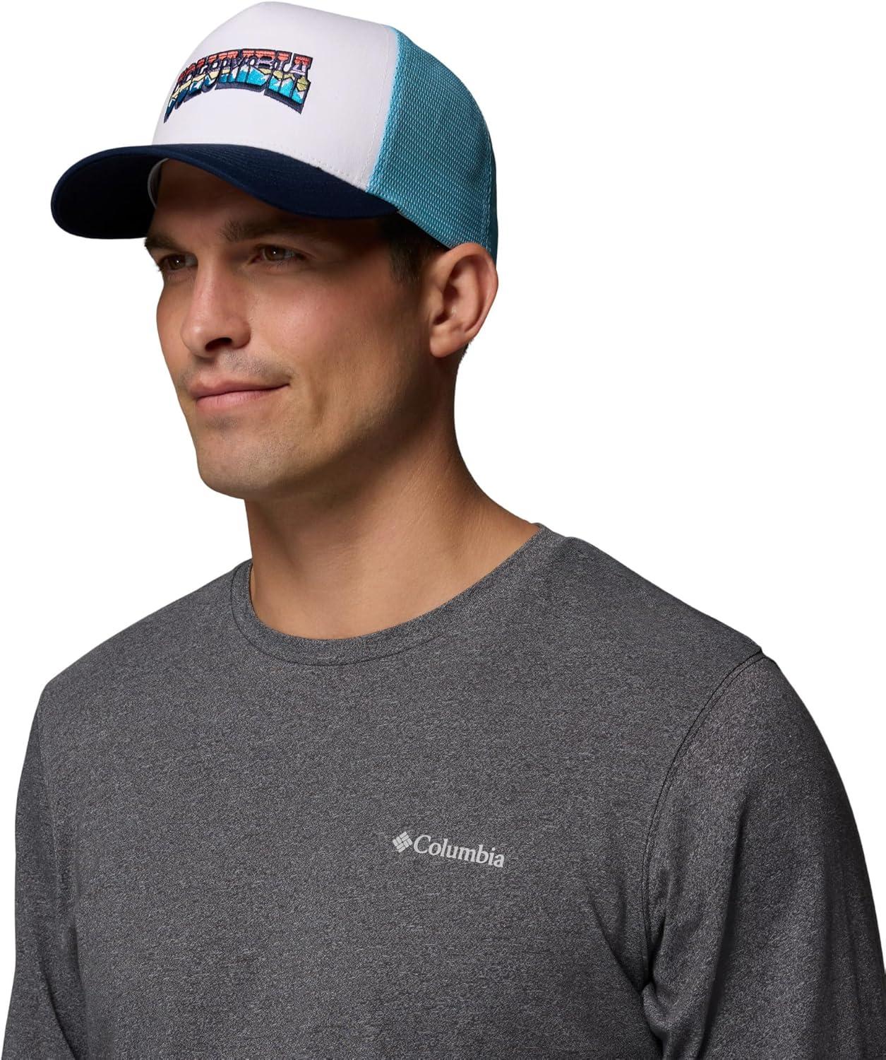 imageColumbia Unisex Adult Road Ready Snap BackWhiteVintage BlueCollegiate Navy