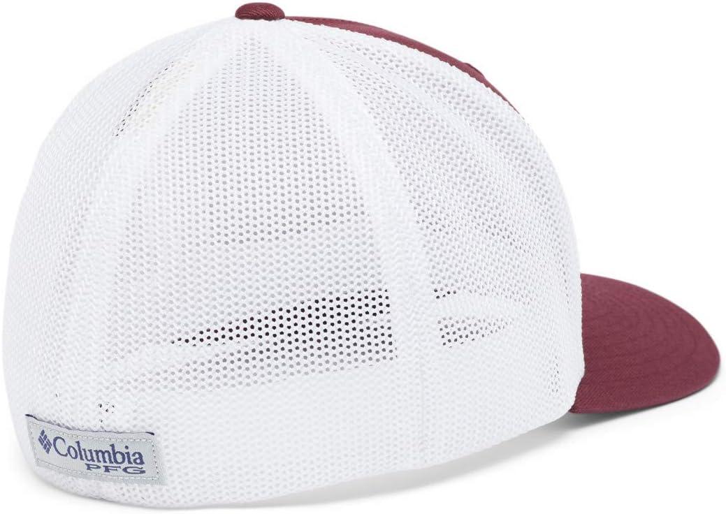 imageColumbia Unisex PFG Mesh Ball Cap XXL Sun Protection One SizeTam Deep Maroon