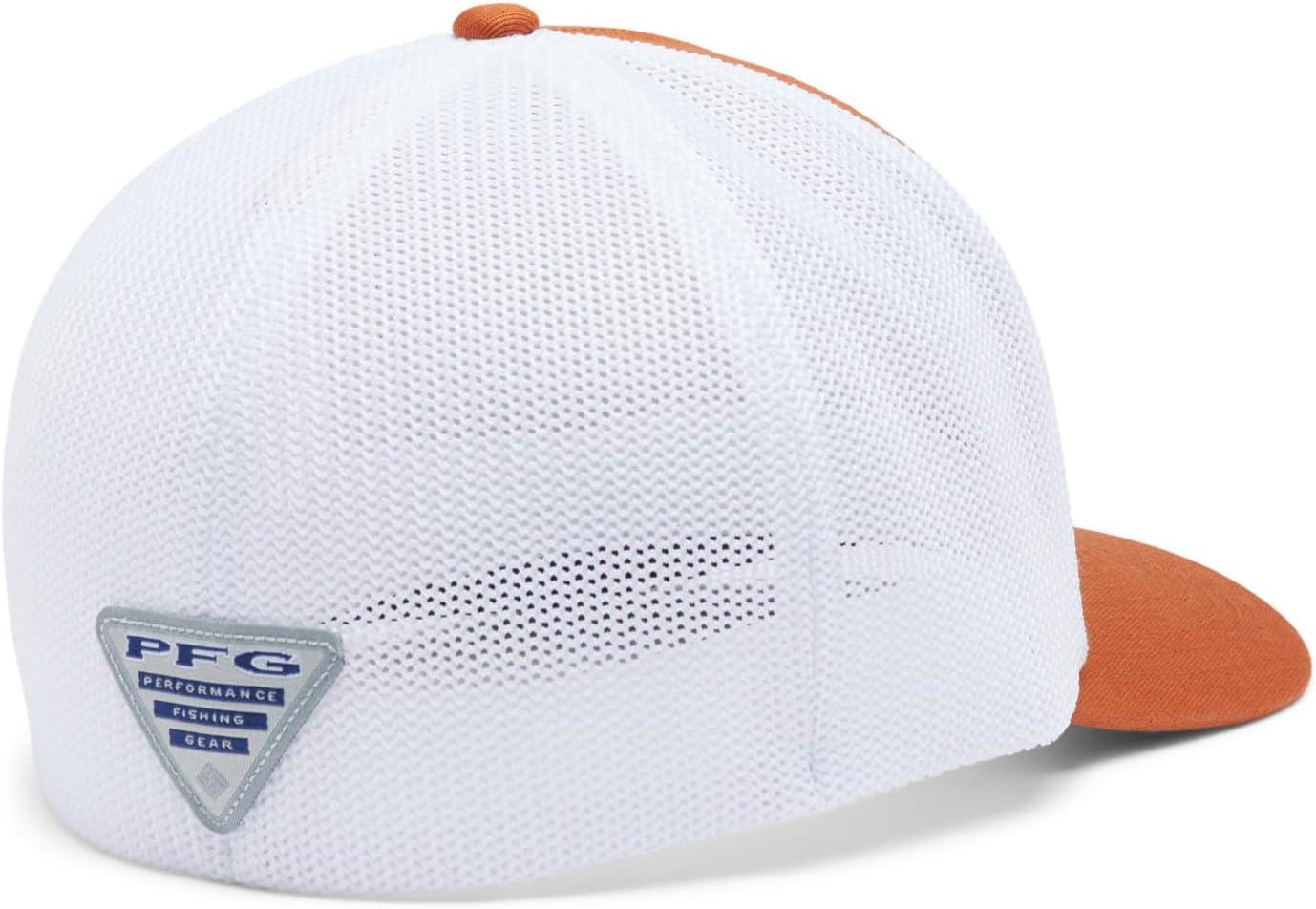 imageColumbia Unisex PFG Mesh Ball Cap XXL Sun Protection One SizeTex CedarTexas Flag