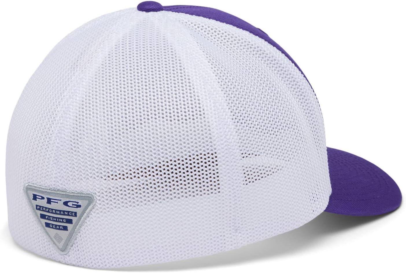imageColumbia Unisex PFG Mesh Ball Cap XXL Sun Protection One SizeUw Uw Purple