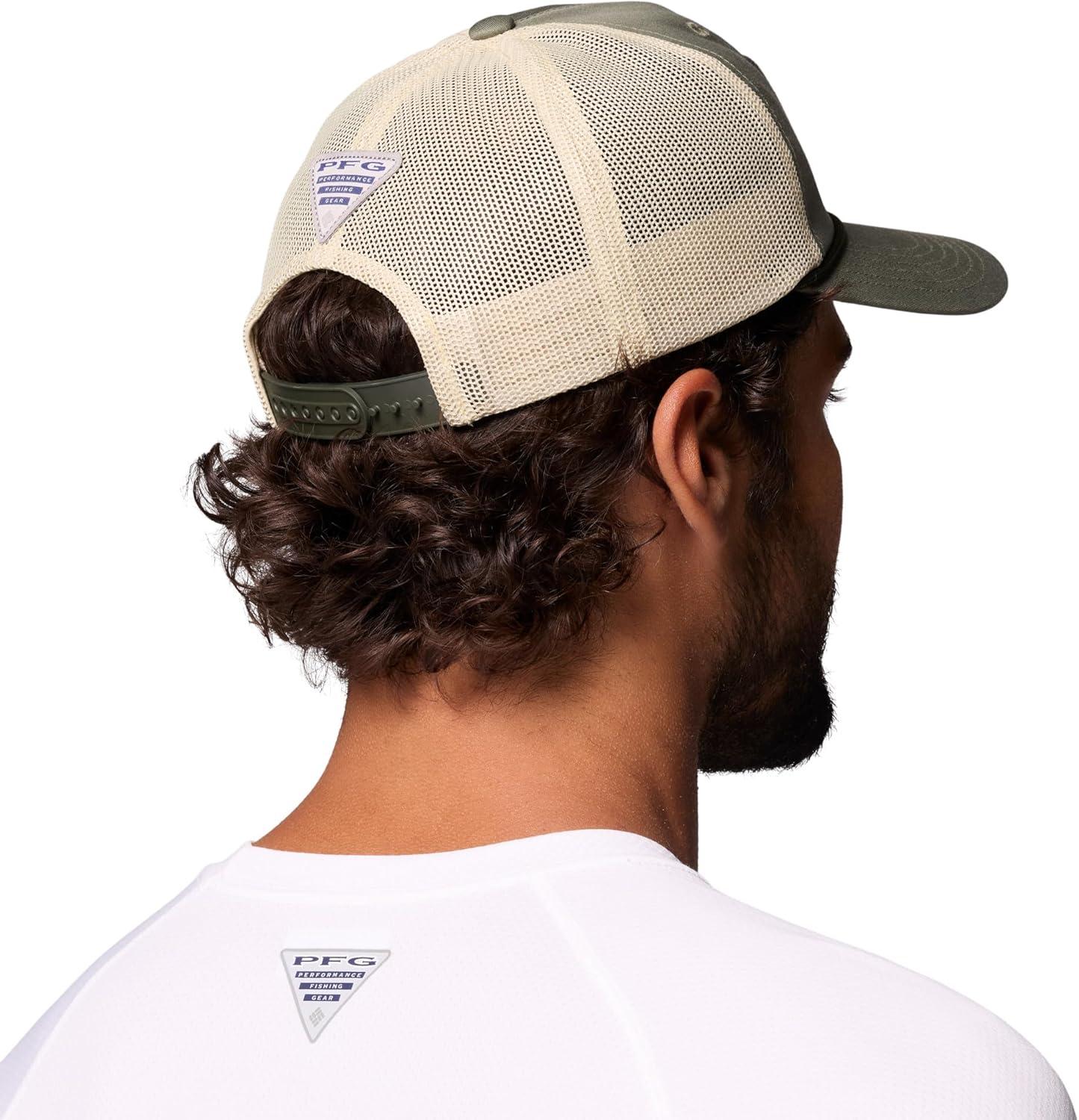 imageColumbia Unisex PFG River Rover Snap BackCypressRetro Lure Graphic