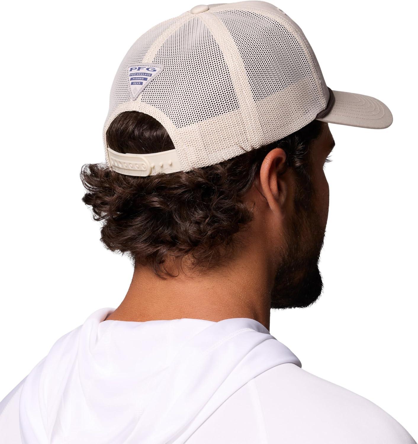imageColumbia Unisex PFG River Rover Snap BackDark StoneRetro Lure Graphic