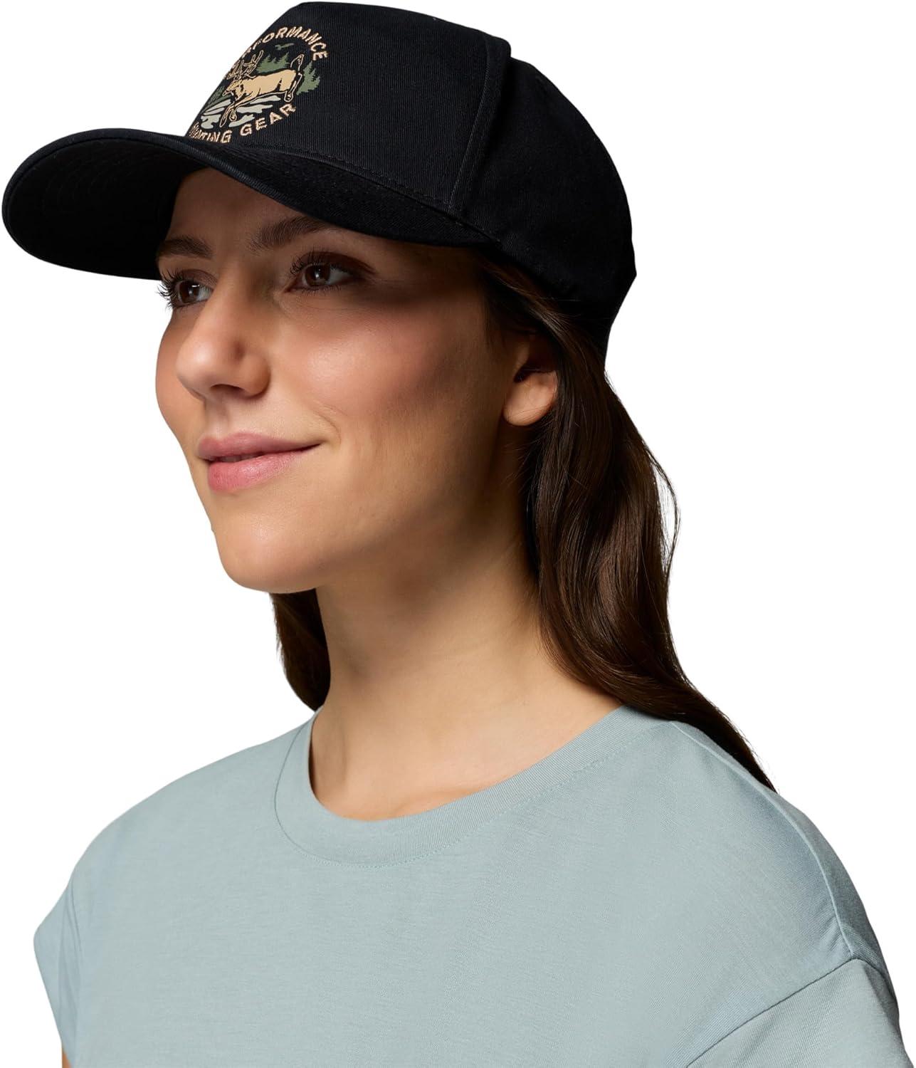 imageColumbia UnisexAdult Sharptail Snap BackBlackDeer Graphic