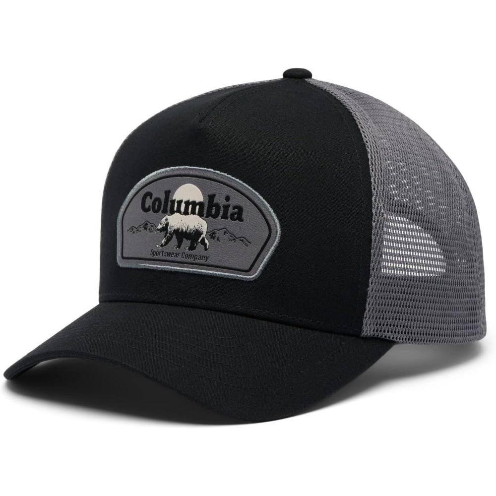 imageColumbia Unisex Adult Road Ready Snap BackBlackCity GreyBear Roam