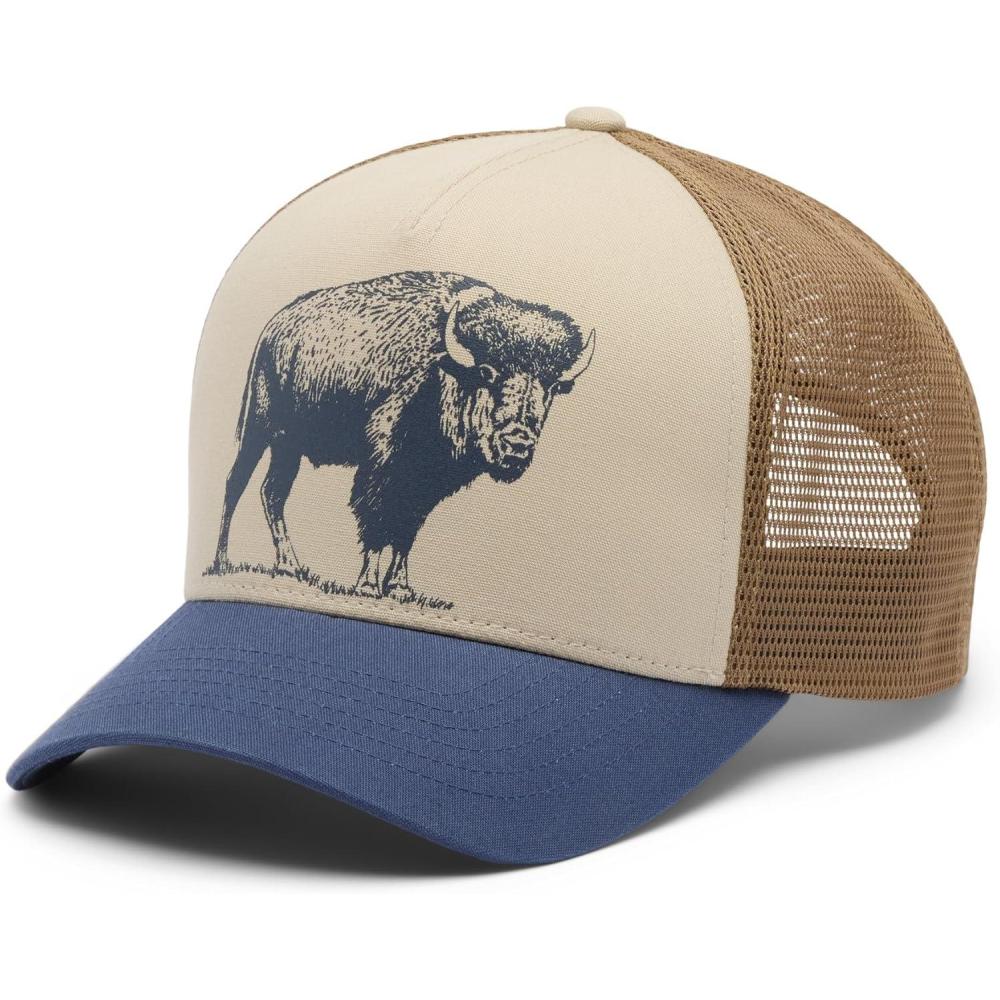 imageColumbia Unisex Adult Road Ready Snap BackNocturnalAncient FossilBuffalo