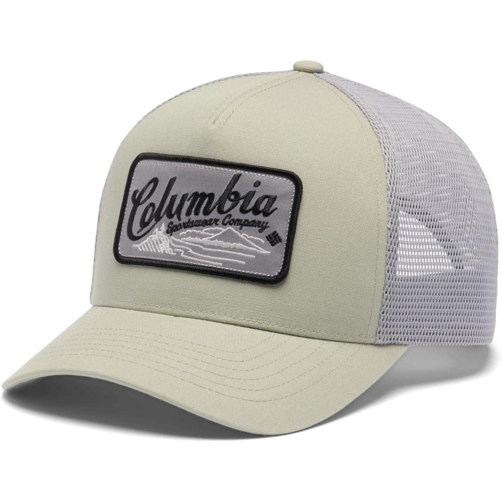 imageColumbia Unisex Adult Road Ready Snap BackSafariColm GreyColumbia Mountains
