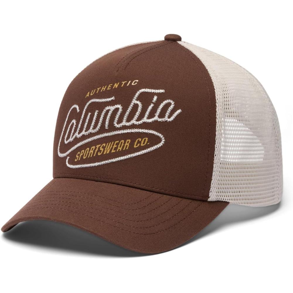 imageColumbia Unisex Adult Road Ready Snap BackTobaccoDark StoneRope Graphic