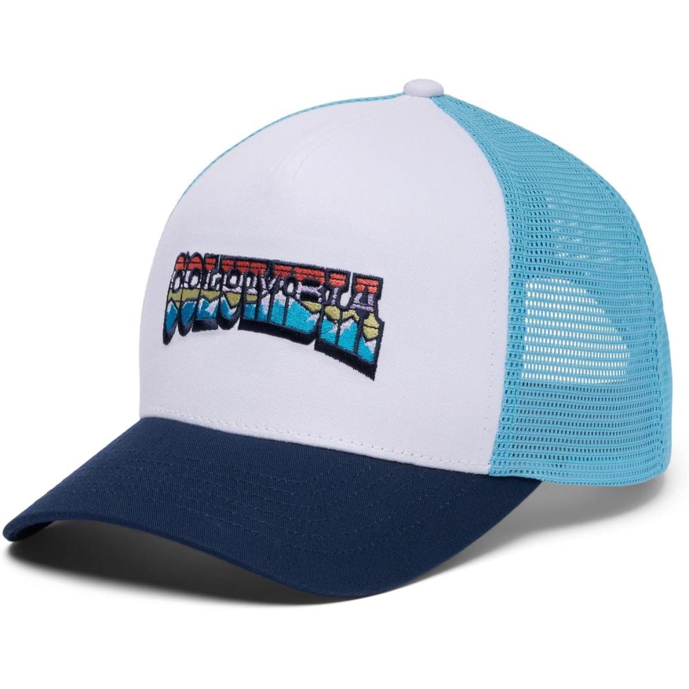 imageColumbia Unisex Adult Road Ready Snap BackWhiteVintage BlueCollegiate Navy