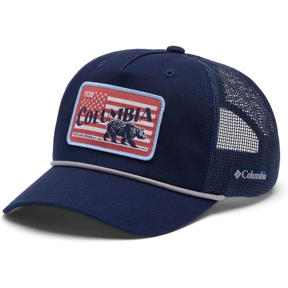 imageColumbia Unisex Adult Trailblaze Snap BackCollegiate NavyUsa Bear