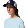 Columbia Unisex PFG Mesh 3D Stretch Snap Back(Collegiate Navy/Americana Badge)