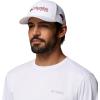 Columbia Unisex PFG Mesh 3D Stretch Snap Back(White/Multi Colored Weld)