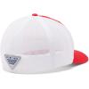 Columbia Unisex PFG Mesh Ball Cap XXL, Sun Protection, One Size(Uga – Bright Red)