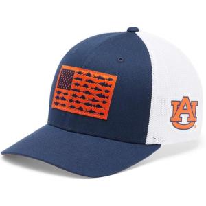 Columbia Unisex PFG Mesh Ball Cap XXL, Sun Protection, One Size(Aub – Navy)