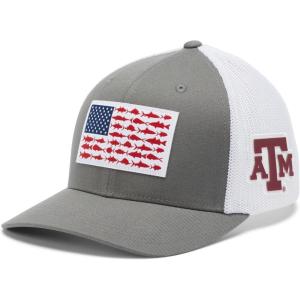 Columbia Unisex PFG Mesh Ball Cap XXL, Sun Protection, One Size(Tam – Titanium)