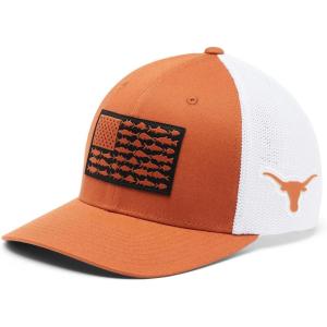 Columbia Unisex PFG Mesh Ball Cap XXL, Sun Protection, One Size(Tex – Cedar)