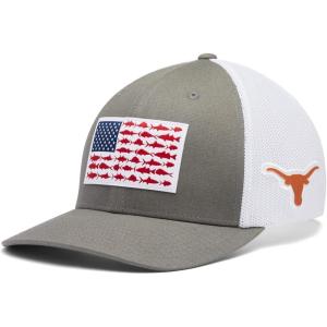 Columbia Unisex PFG Mesh Ball Cap XXL, Sun Protection, One Size(Tex – Titanium)