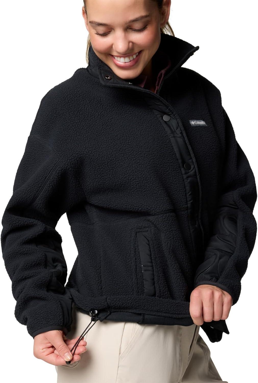 imageColumbia Womens Cloud Point Snap FleeceBlack