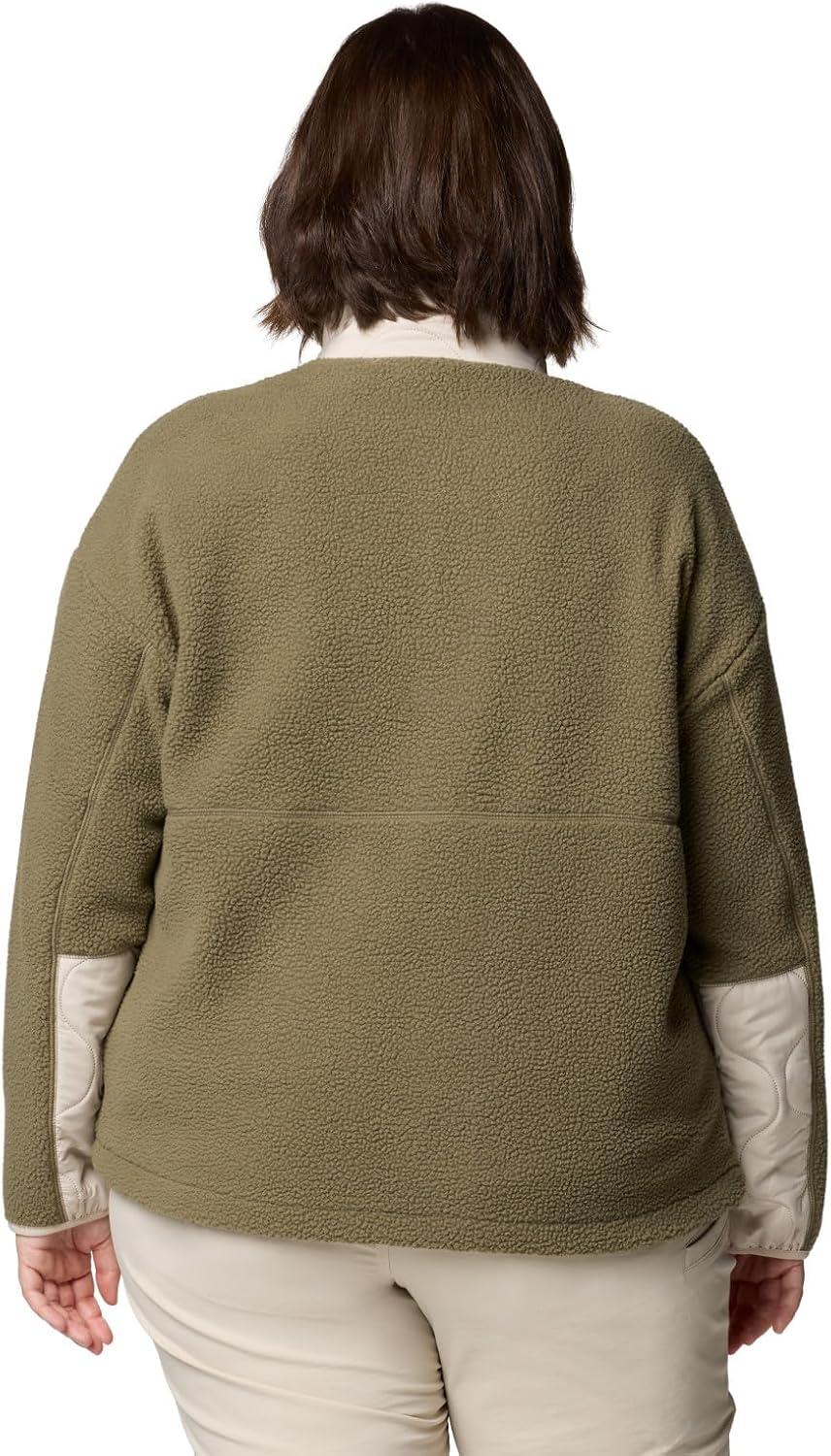 imageColumbia Womens Cloud Point Snap FleeceDark StoneStone Green