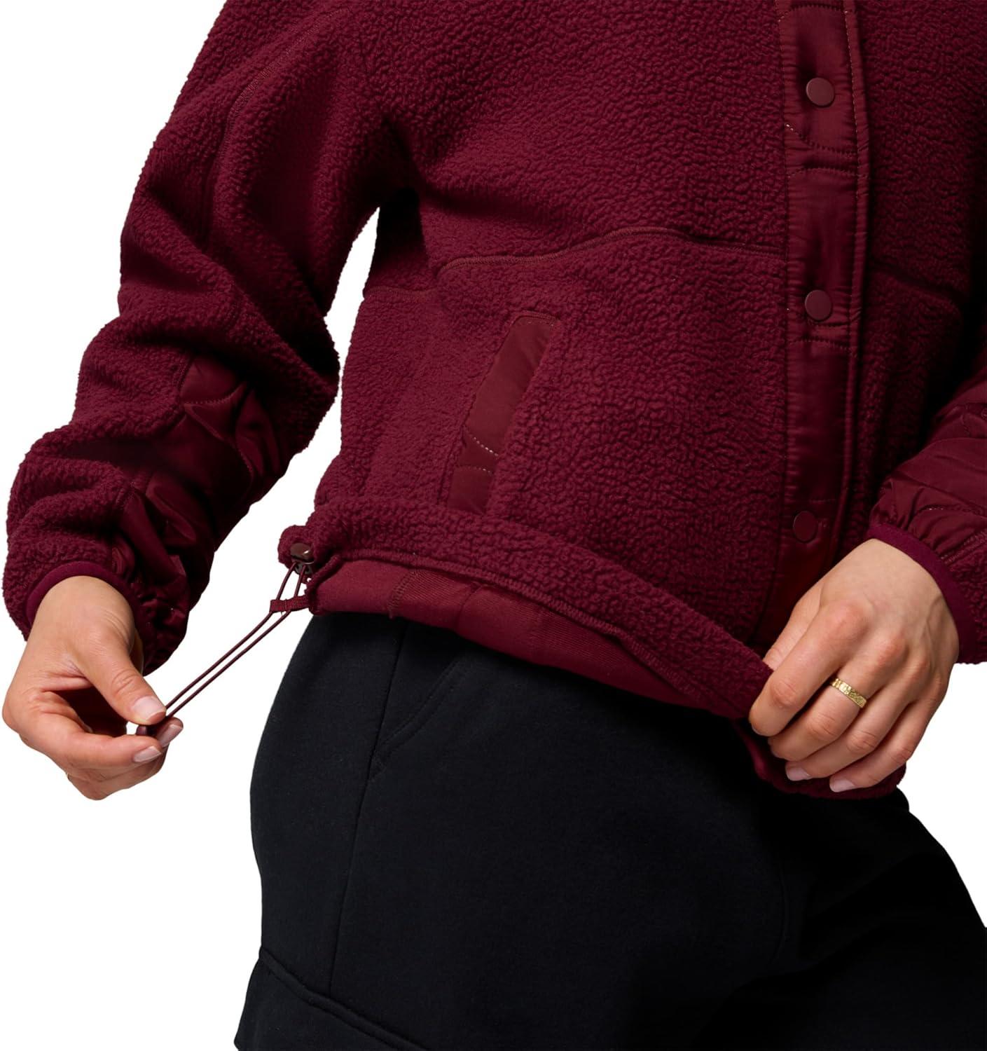 imageColumbia Womens Cloud Point Snap FleeceRich Wine