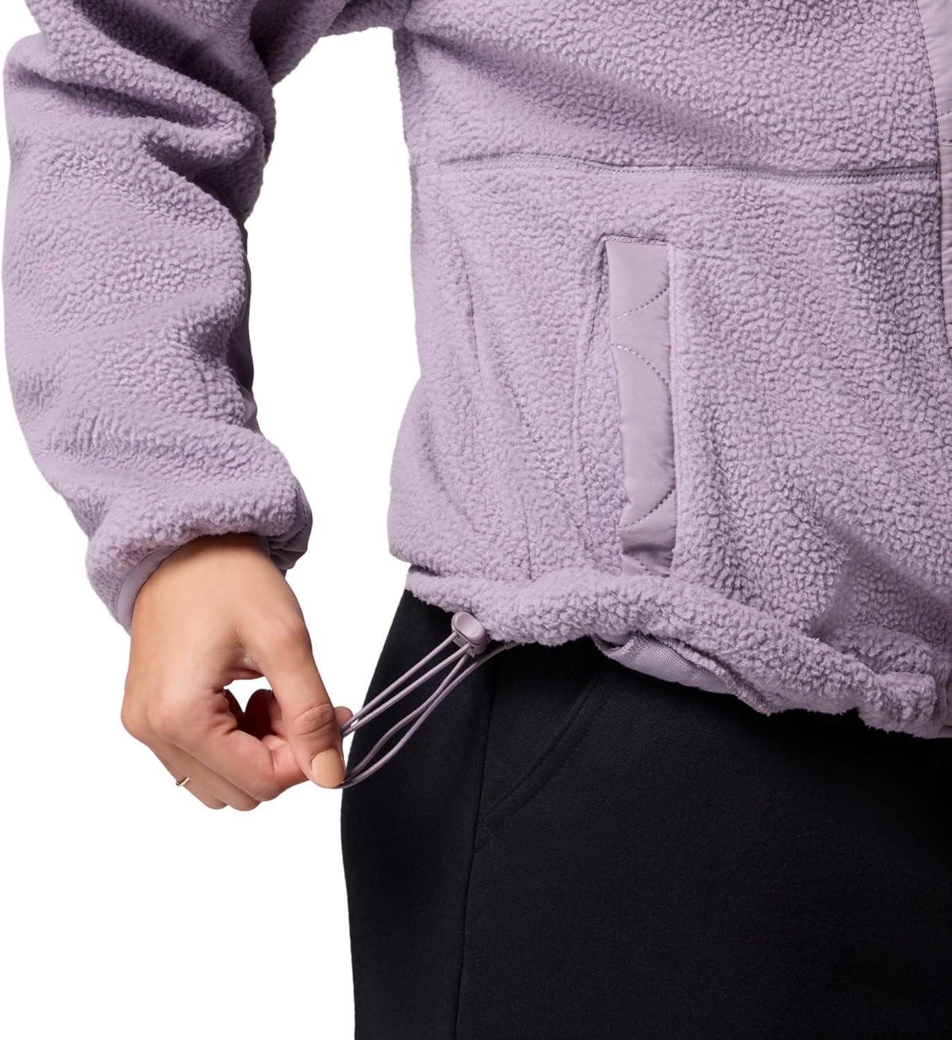 imageColumbia Womens Cloud Point Snap FleeceShale Purple