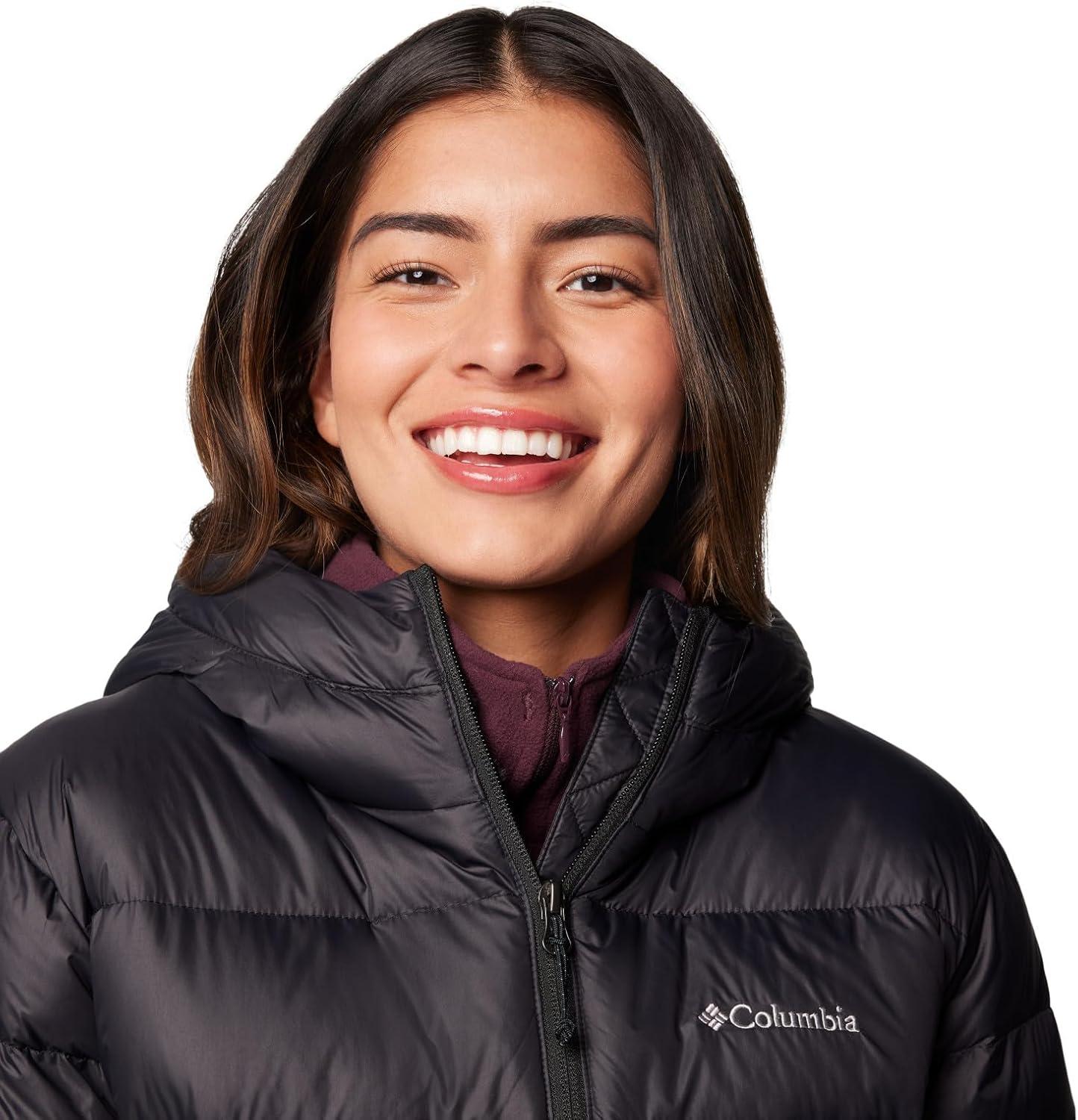 imageColumbia Womens Harmony Falls Hooded Down JacketBlack