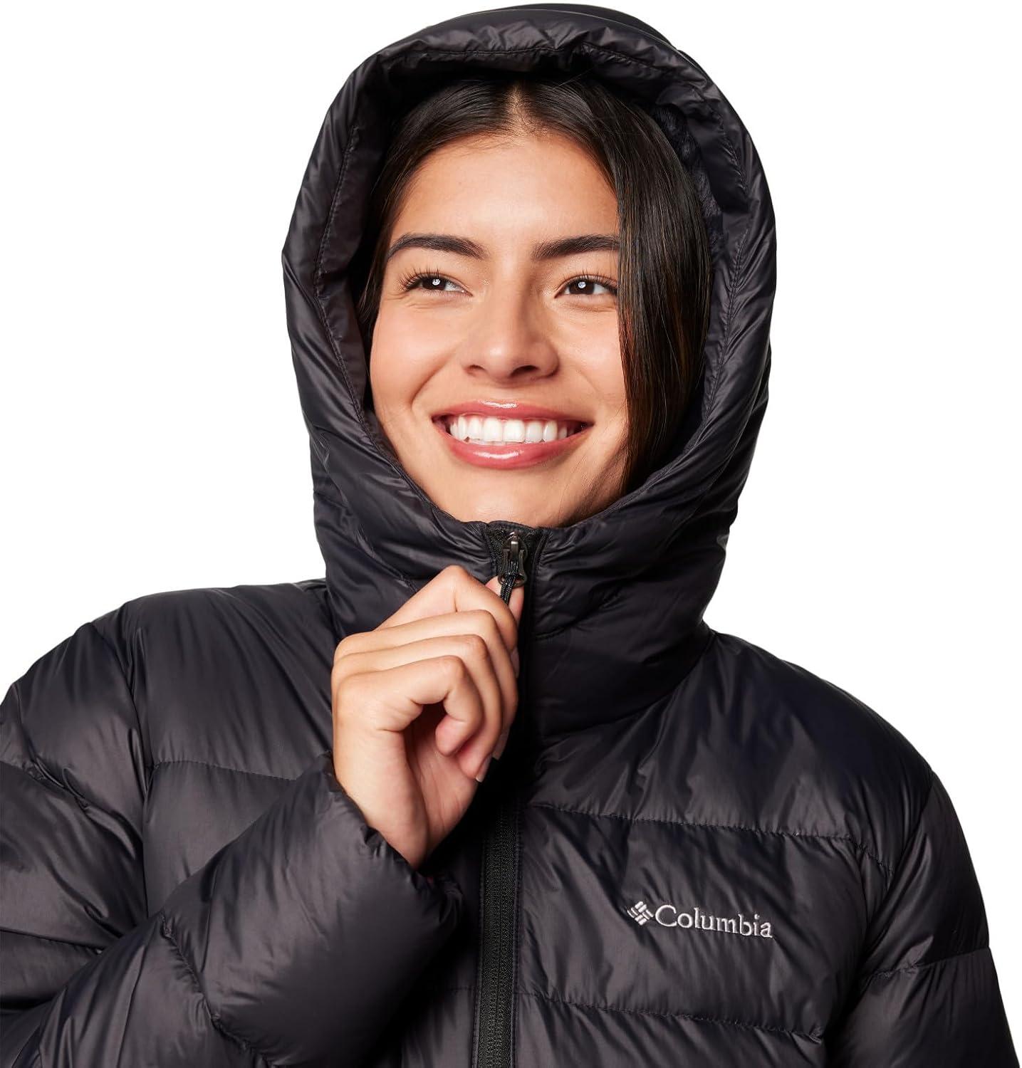 imageColumbia Womens Harmony Falls Hooded Down JacketBlack