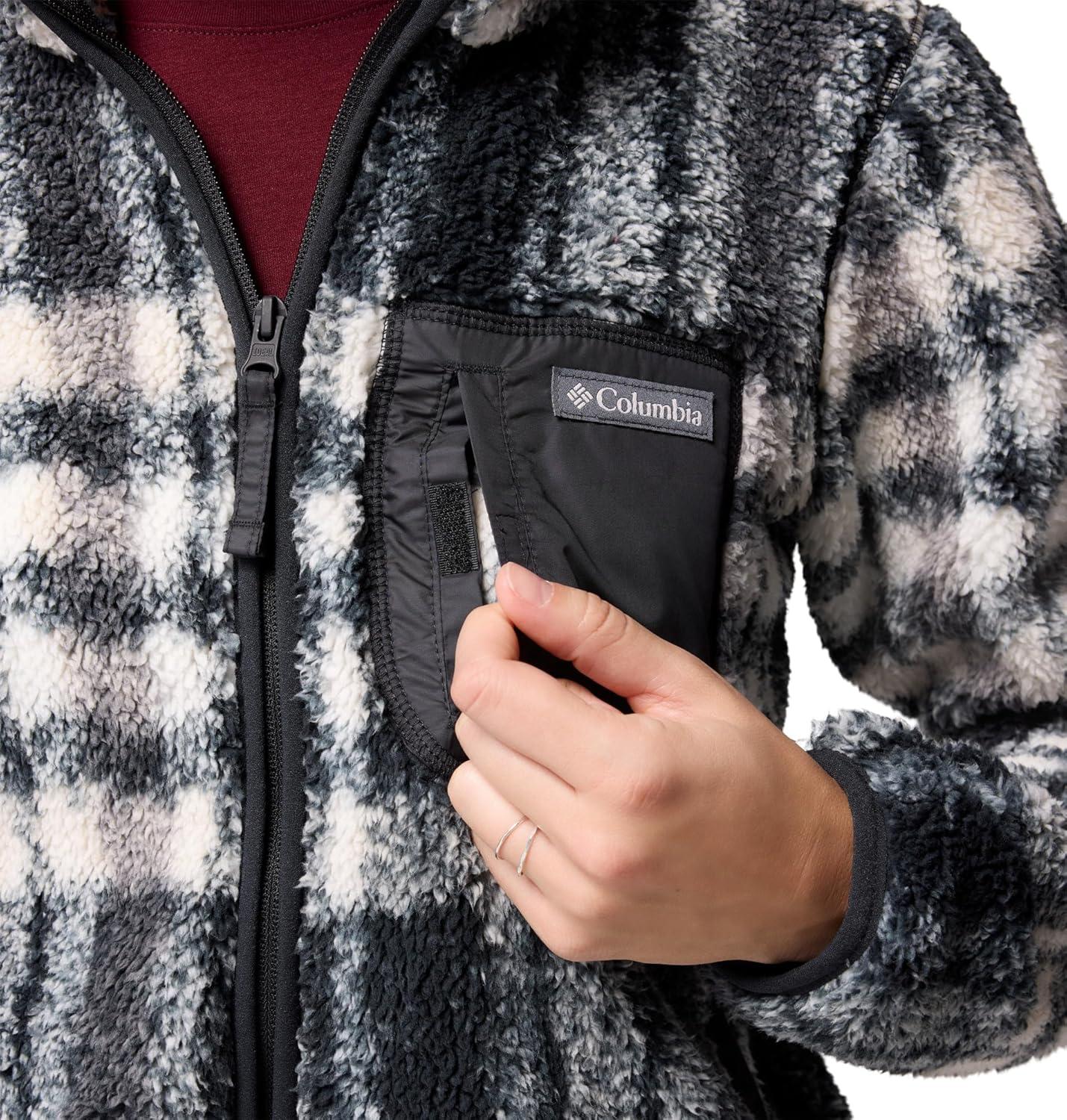 imageColumbia Womens West Bend Print Full Zip IIBlack Herringplaid