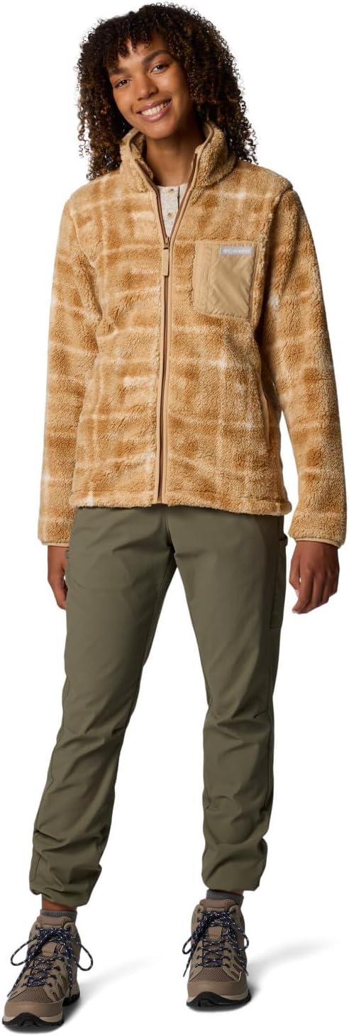 imageColumbia Womens West Bend Print Full Zip IICamel Brown Omblur