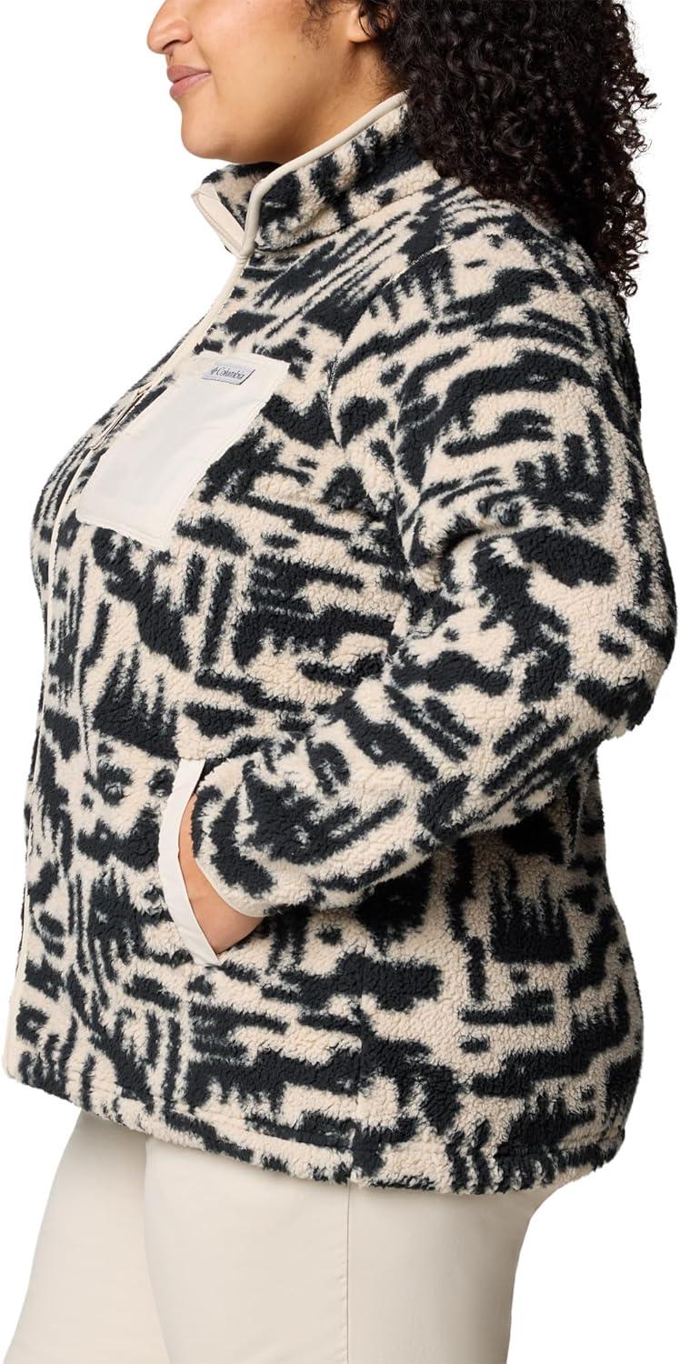 imageColumbia Womens West Bend Print Full Zip IIDark Stone Highland Tonal