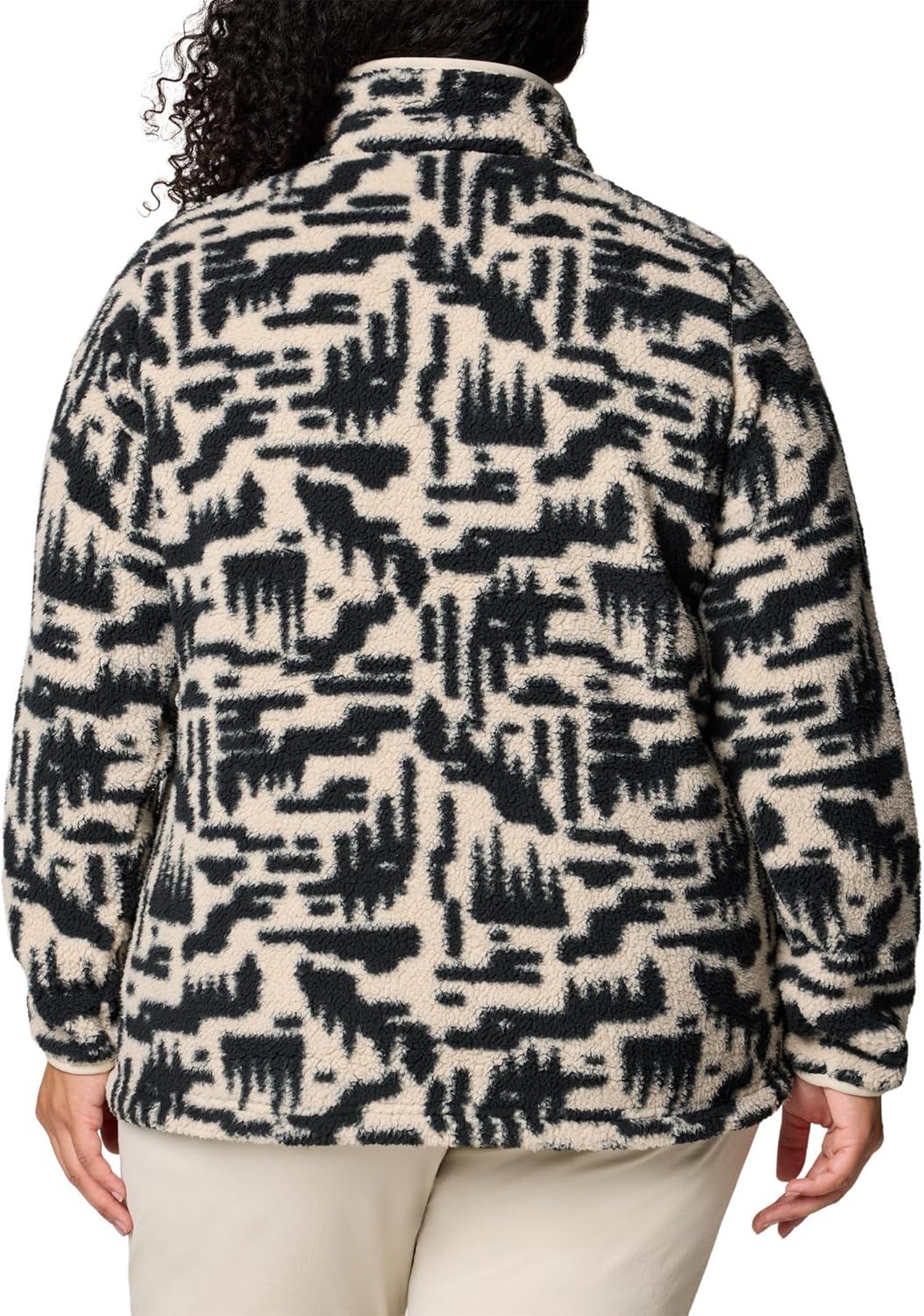 imageColumbia Womens West Bend Print Full Zip IIDark Stone Highland Tonal