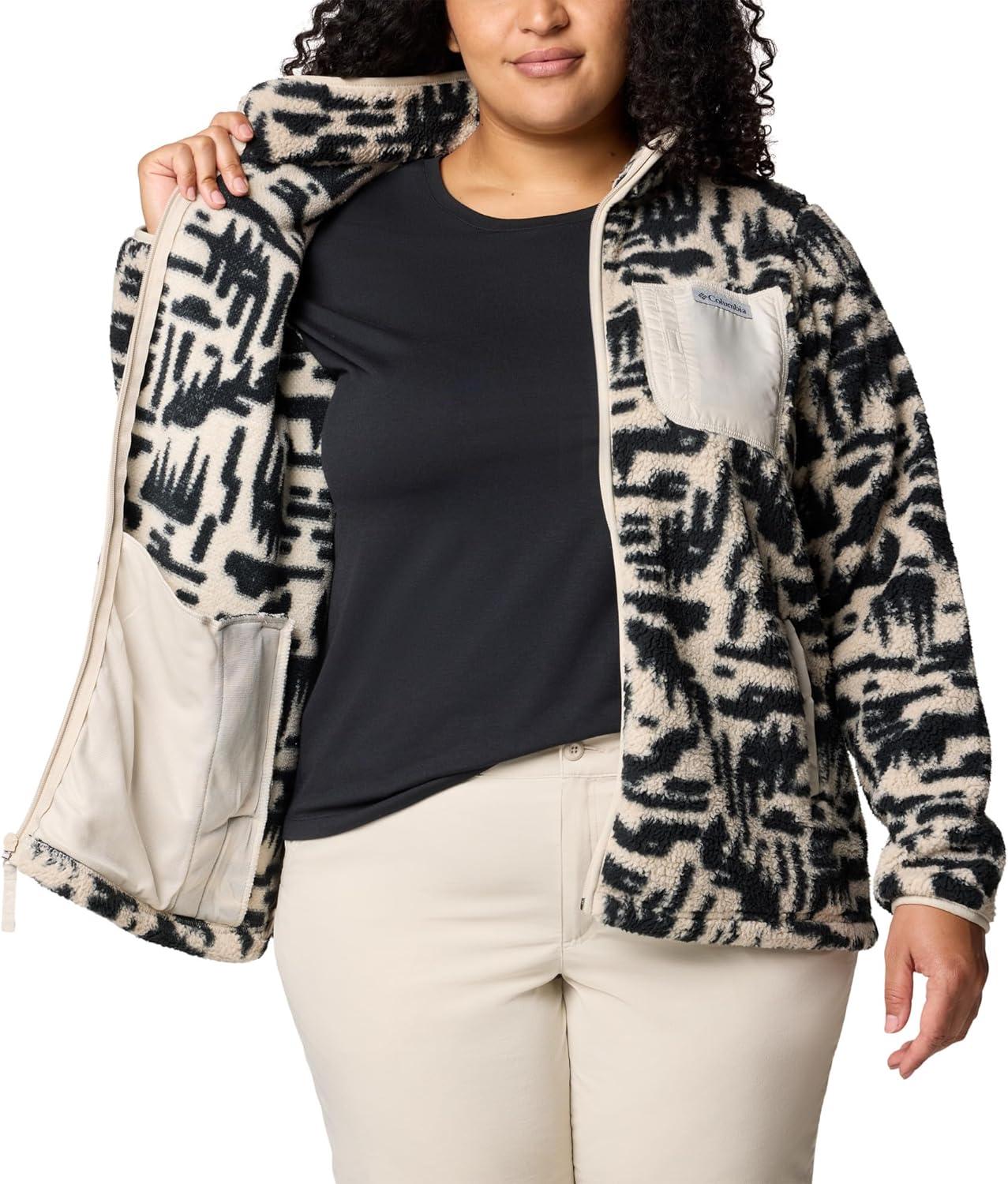 imageColumbia Womens West Bend Print Full Zip IIDark Stone Highland Tonal
