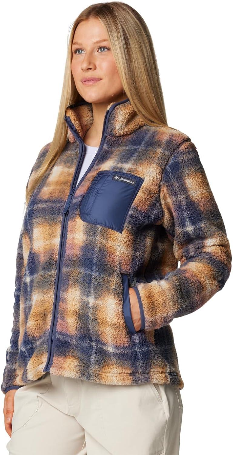 imageColumbia Womens West Bend Print Full Zip IINocturnal Omblur