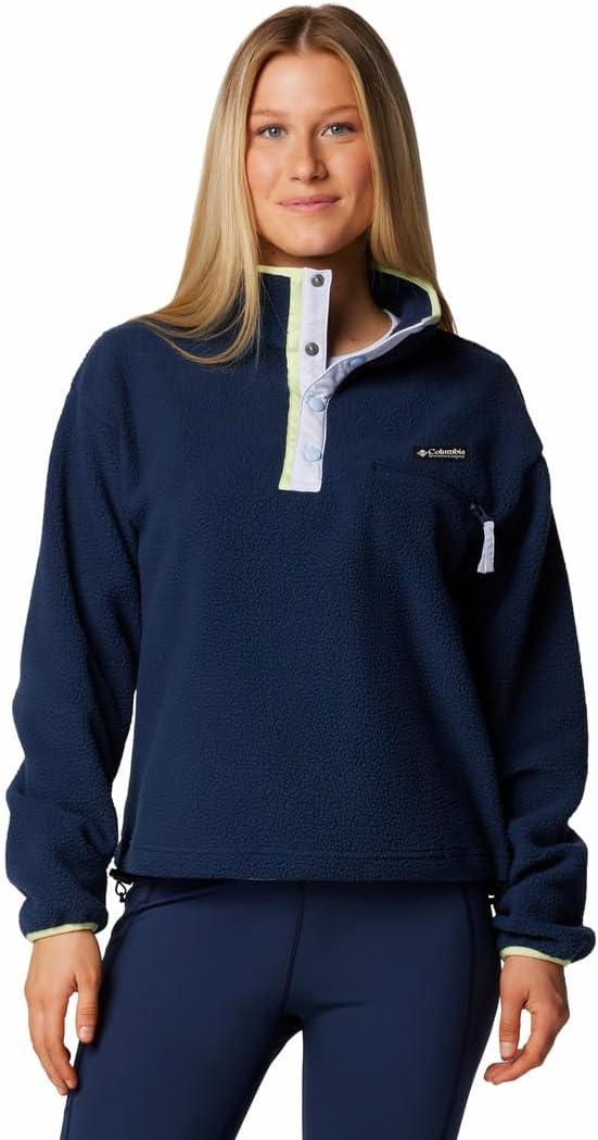 imageColumbia womens Helvetia Ii Cropped Half Snap FleeceCollegiate Navy