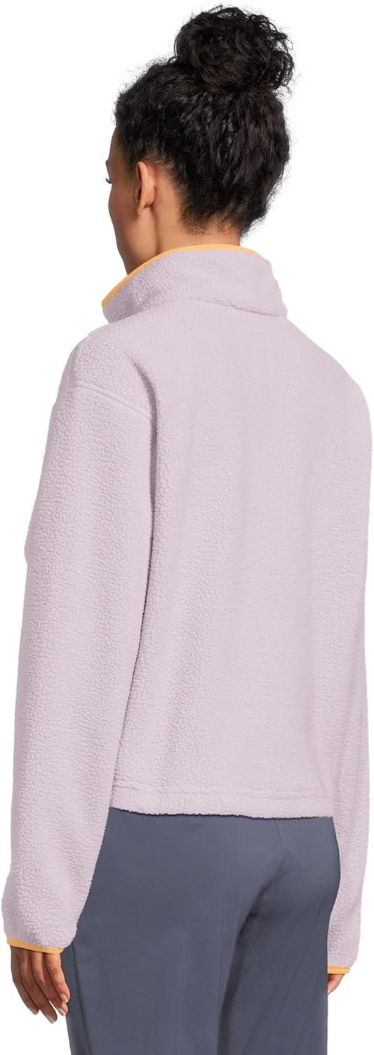 imageColumbia womens Helvetia Ii Cropped Half Snap FleeceLavender Pearl