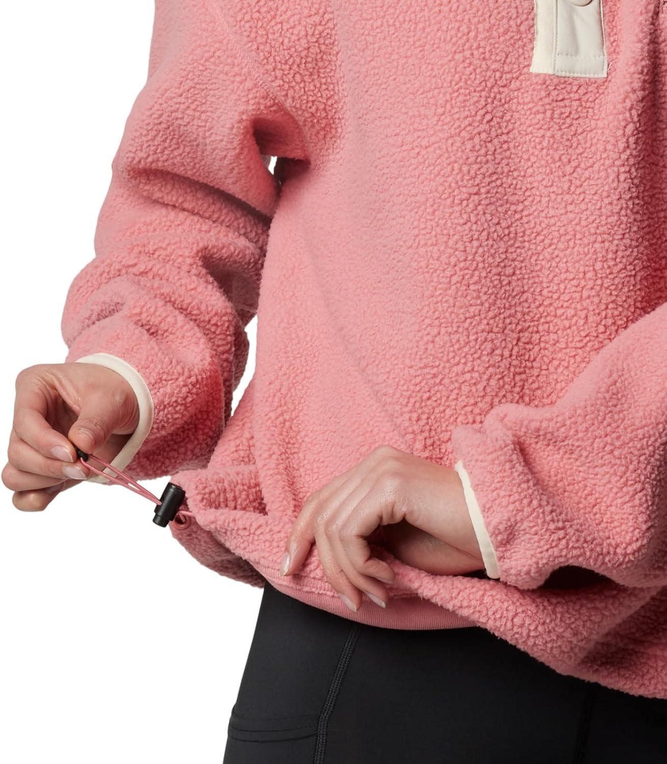 imageColumbia womens Helvetia Ii Cropped Half Snap FleecePink Agave